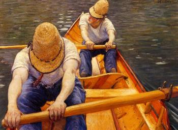 古斯塔夫 卡裡伯特 Oarsmen 古斯塔夫 卡裡伯特 Oarsmen
